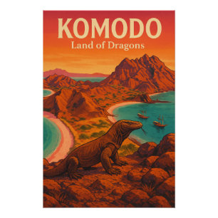 KOMODO – Land of Dragons Poster