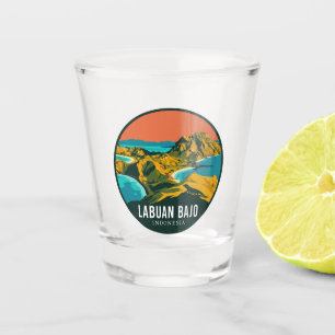 Komodo National Park Indonesia Shot Glass