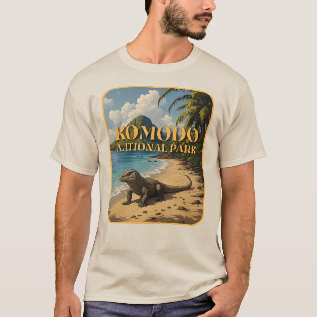Komodo National Park Indonesia T-Shirt (Front)