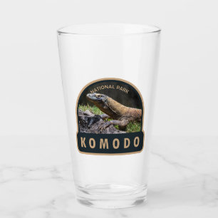 Komodo National Park Indonesia Vintage Glass