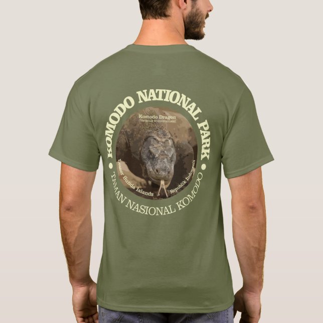 Komodo National Park T-Shirt (Back)