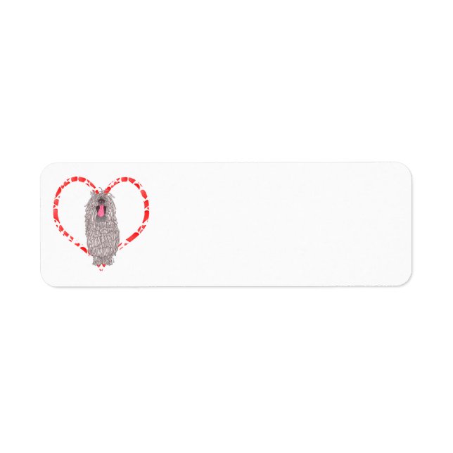 KOMONDOR DOG HEART (Front)