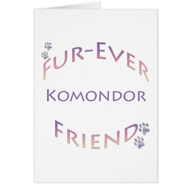 Komondor Furever (Front)