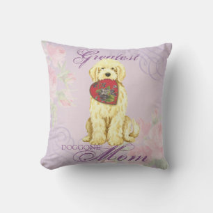 Komondor Heart Mum Cushion