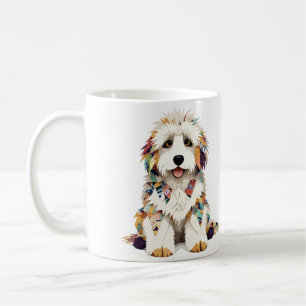 Komondor Playful Adorable Fun Animal Colourful Pet Coffee Mug