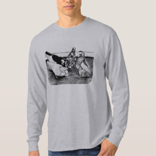 Komorner Tumbler Pigeon Quartet T-Shirt