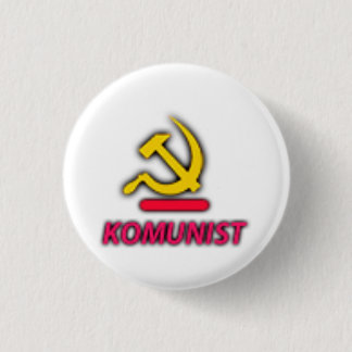 Komunist Party Logo 3 Cm Round Badge