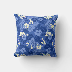 Kona Bay Hawaiian Hibiscus Cushion
