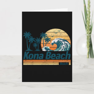 Kona Beach Group Matching Family Vacation Summer Card