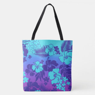 Kona Blend Hawaiian Hibiscus Beach Bag