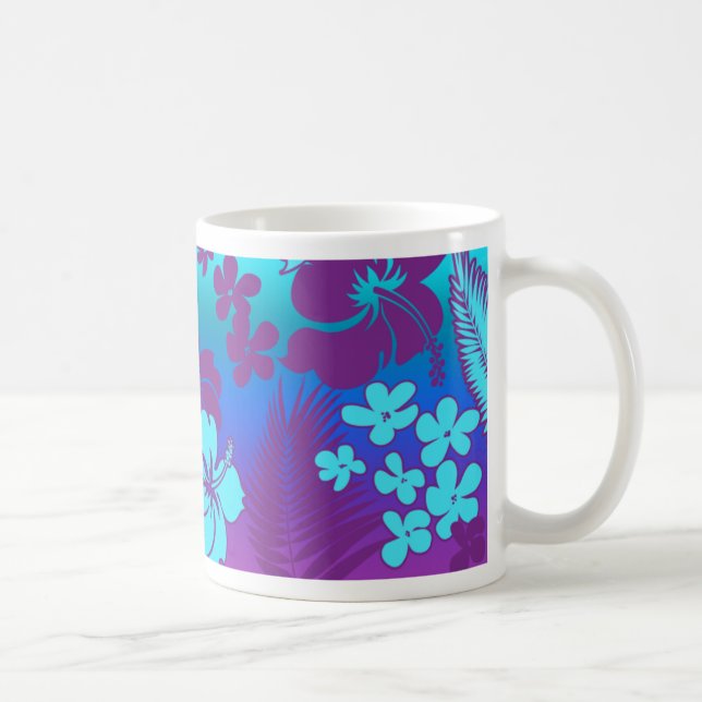 Kona Blend Hawaiian Hibiscus Coffee Mug (Right)
