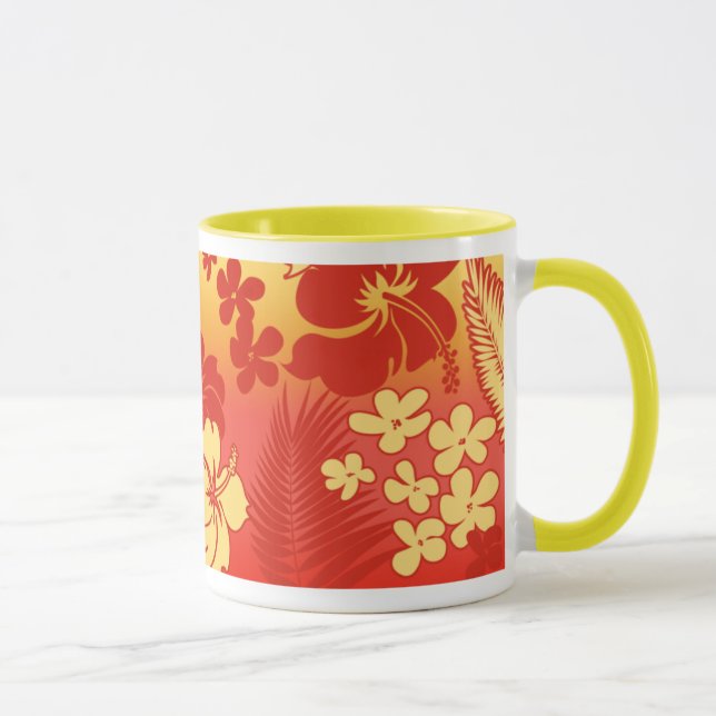 Kona Blend Hawaiian Hibiscus Mug (Right)