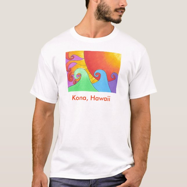 Kona, Hawaii T-Shirt (Front)