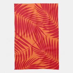 Kona Palms Hawaiian Leaf Tea Towel