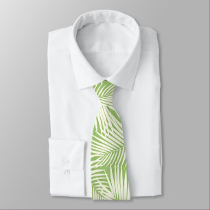 Kona Palms Hawaiian Leaf Tie