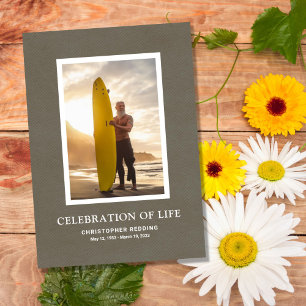 Kona Photo Memorial Program Programme