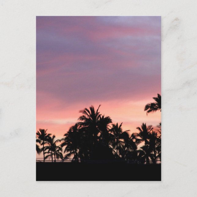 Kona Sunset Postcard (Front)