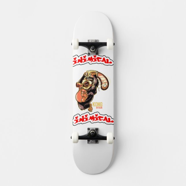 Kong Attacks Skateboard (Front)