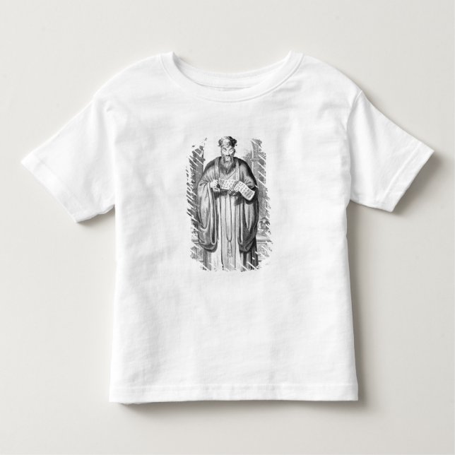 Kong-Fu-Tse, or Confucius Toddler T-Shirt (Front)