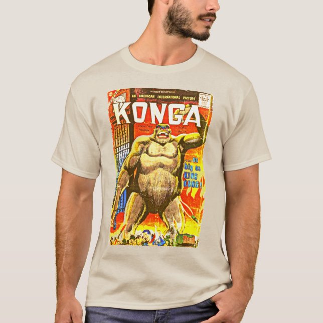 KONGA Comic T-Shirt  (Front)