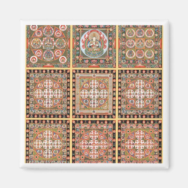 Kongokai Mandala Magnet (Front)