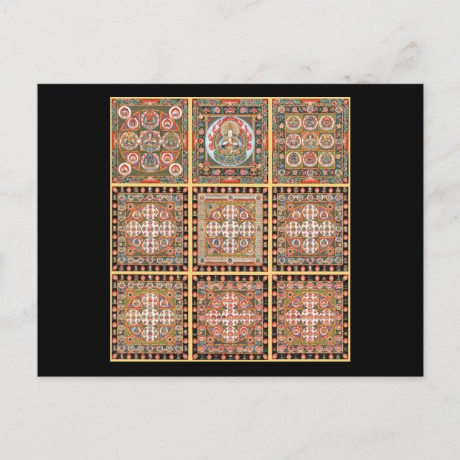 Kongokai Mandala Postcard (Front)