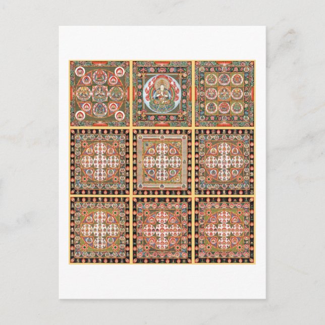 Kongokai Mandala Postcard (Front)