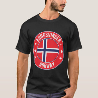 Kongsvinger, Norway City T-Shirt