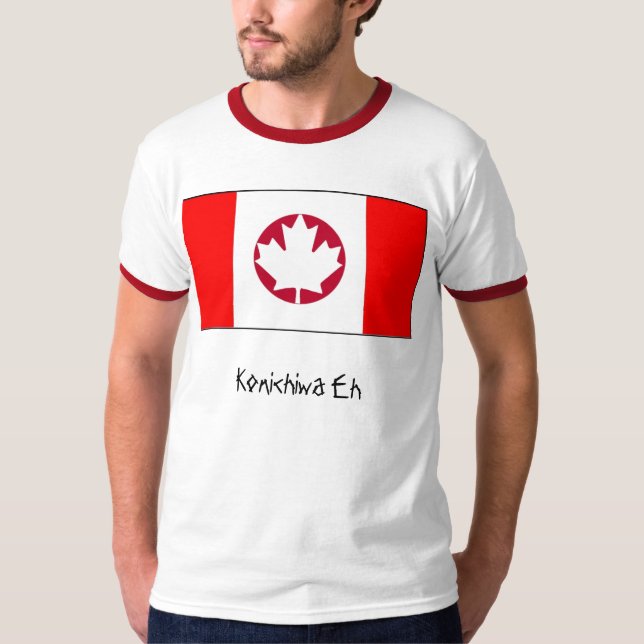 Konichiwa Eh T-Shirt (Front)