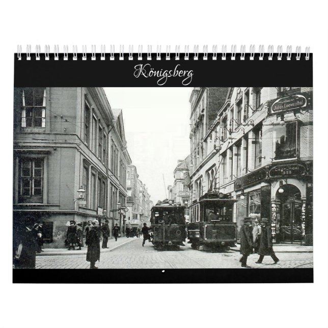 Königsberg – Historical perspectives calendar (Cover)