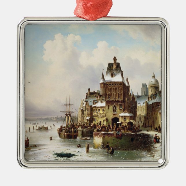 Konigsberg Metal Tree Decoration (Front)