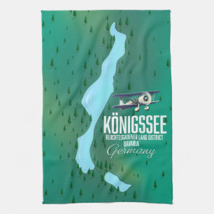 Königssee Berchtesgadener Germany Tea Towel
