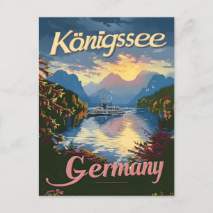 Königssee Germany Postcard