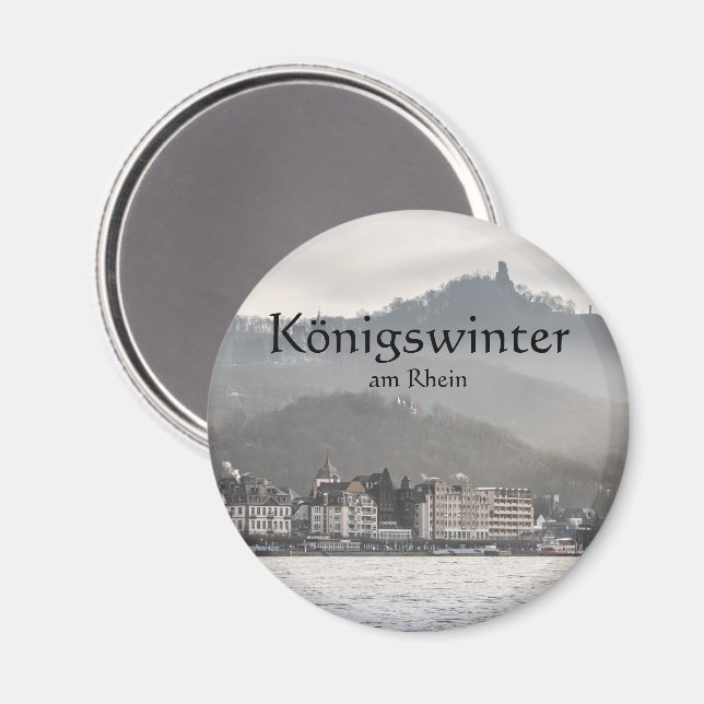 Königswinter Souvenir Magnet (Front/Back)