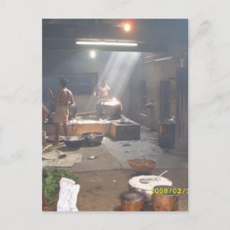 Konkani cooking postcard