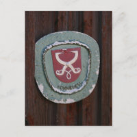 Konnevesi Door Plate postcard