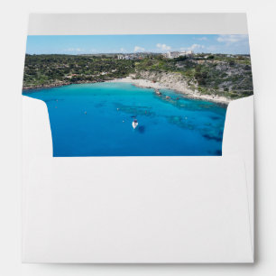Konnos Bay Invitation Envelope Return Address