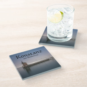 Konstanz Germany Glass Coaster