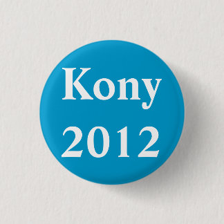 Kony 2012 3 cm round badge