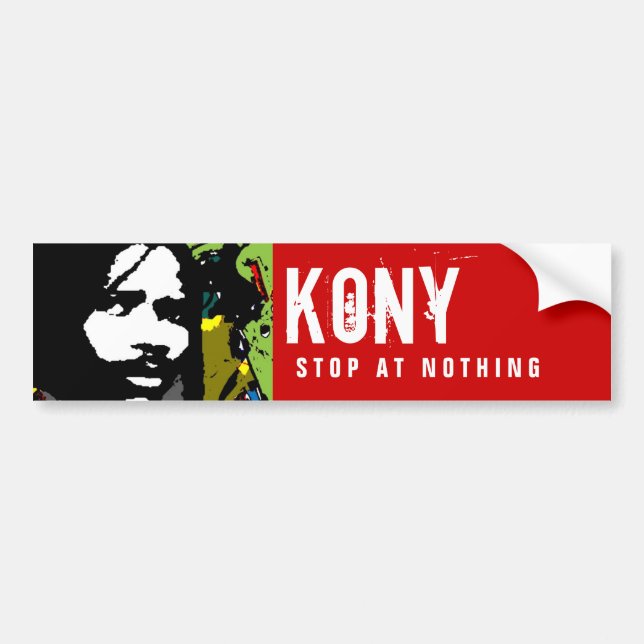 Kony 2012 bumper sticker (Front)