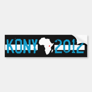 Kony 2012 bumper sticker