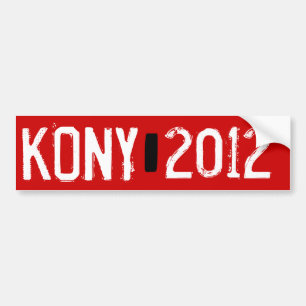 Kony 2012 bumper sticker