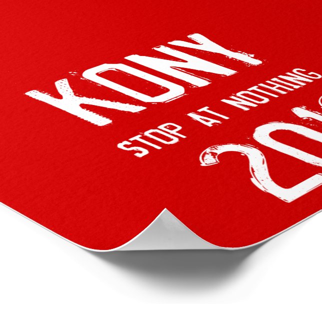 Kony 2012 Poster (Corner)