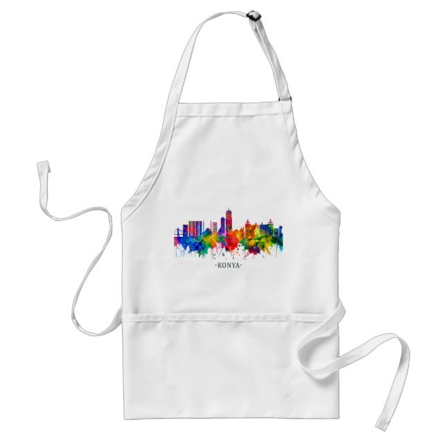 Konya Turkey Skyline Standard Apron (Front)