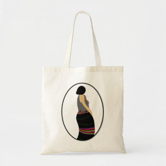 Konyak Naga Lady Tribal Tote Bag