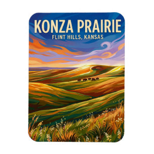 Konza Prairie Biological Station USA Magnet