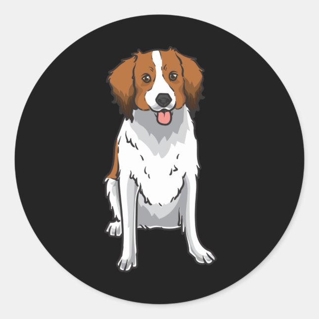 Kooikerhondje Classic Round Sticker (Front)