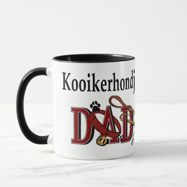 Kooikerhondje Dad Gifts Mug (Left)
