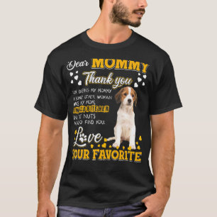 Kooikerhondje Dear Mummy Thank You For Being My Mo T-Shirt