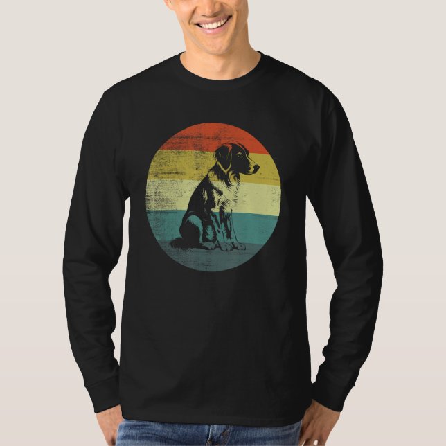 Kooikerhondje Dog Retro Design T-Shirt (Front)